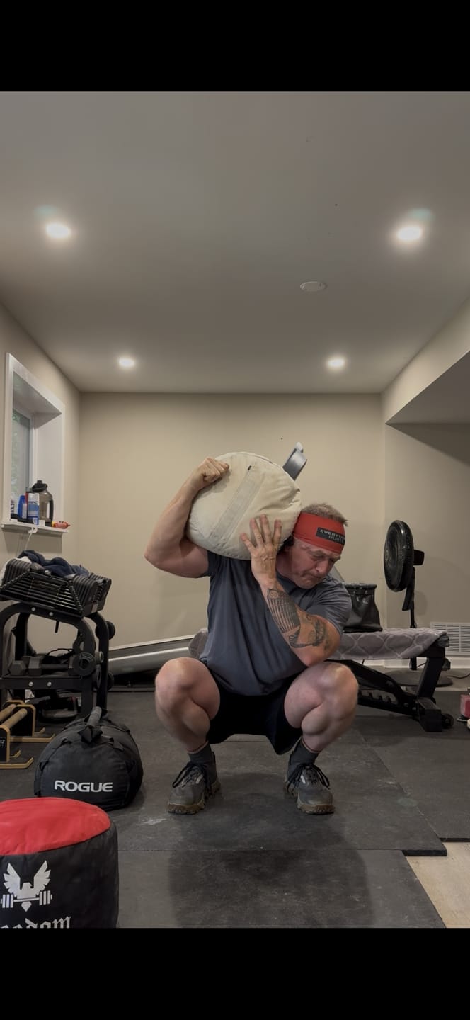 Customer photo review of Strongman Sandbag