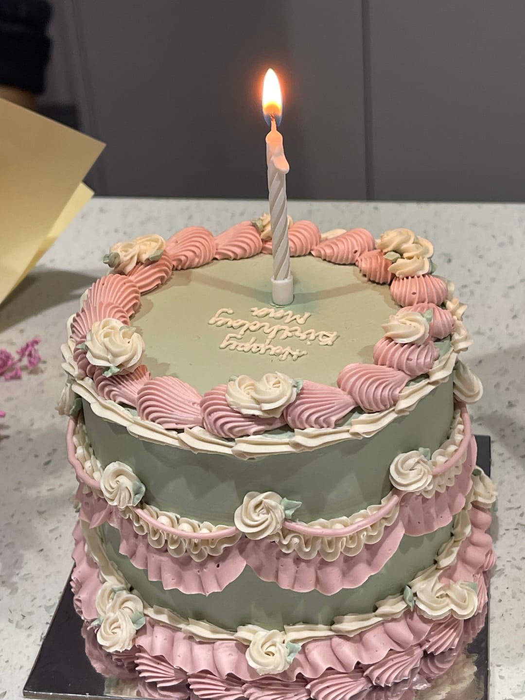 Customer photo review of mia mini cake