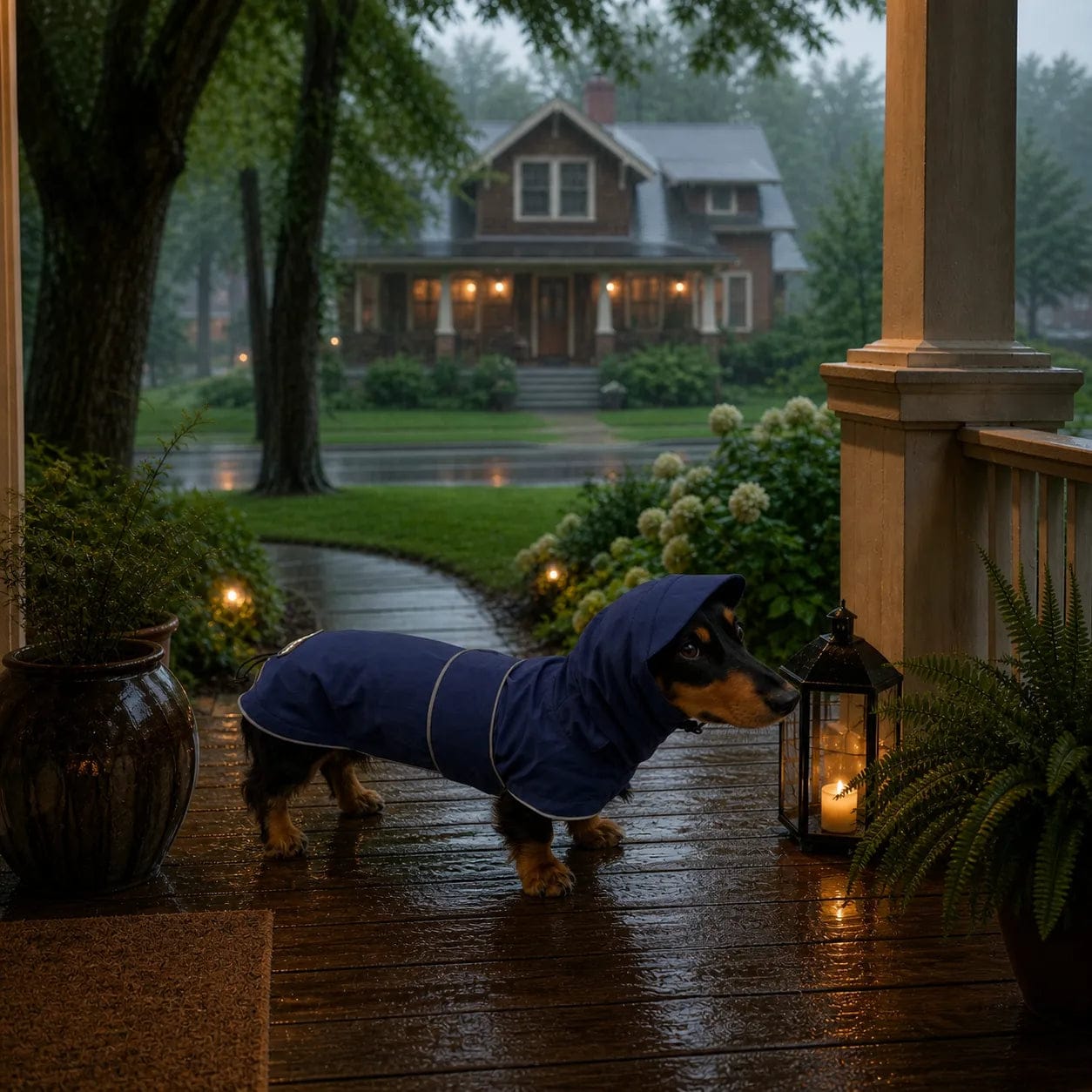 Customer photo review of Waterproof Raincoat