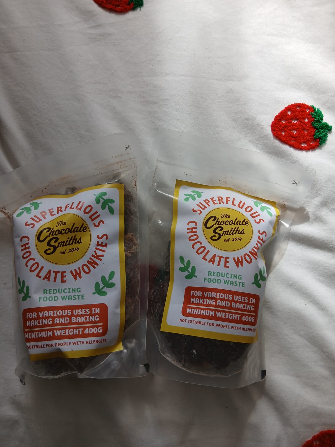 Customer photo review of Chocolate Wonkies