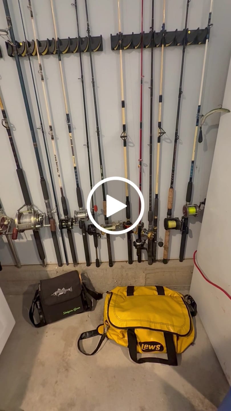 Customer video review of Beyond Fishing GripLock Vertical Fishing Rod Rack