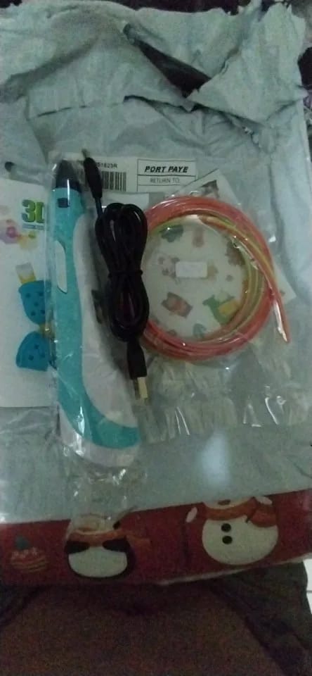 Customer photo review of Bolígrafo 3D Mágico LovelyKids™