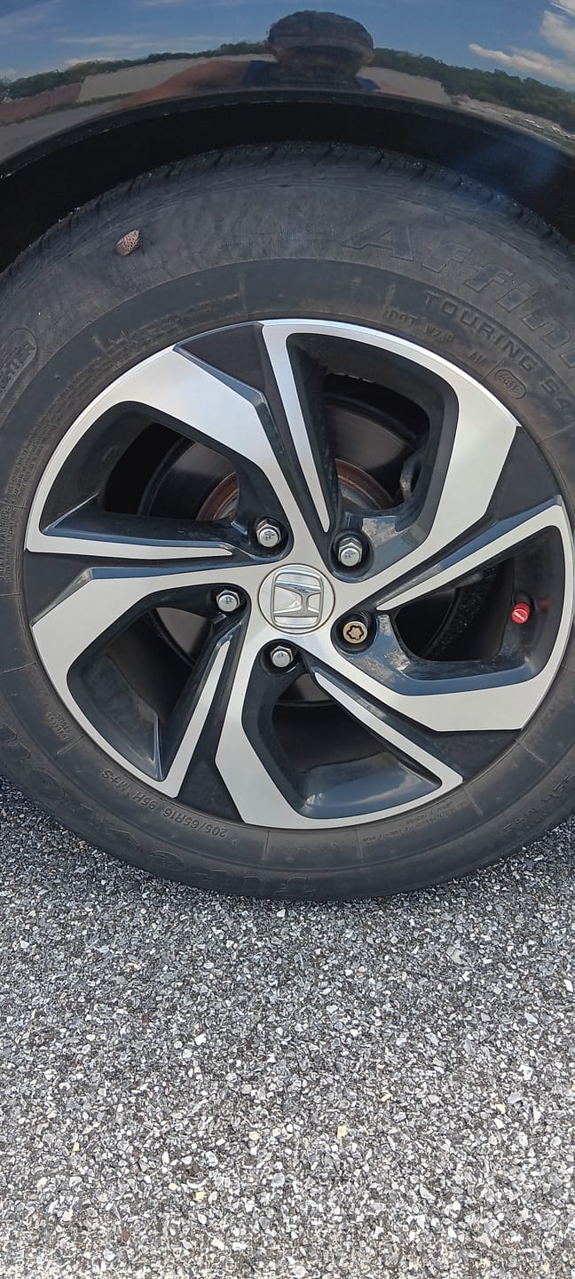 Customer photo review of 80Eighty® Red Valve Stem Caps