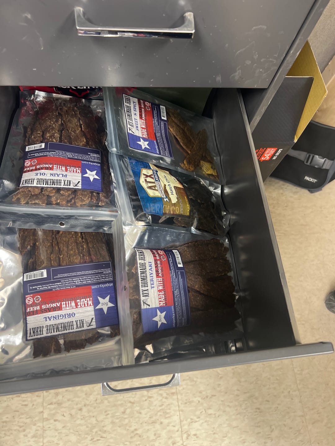 Customer photo review of Plain 'Ole Beef Jerky