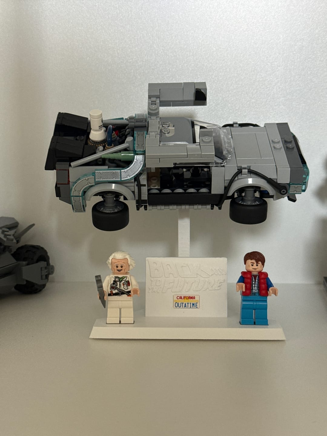 Customer photo review of Kit piezas puertas gaviota Lego Delorean
