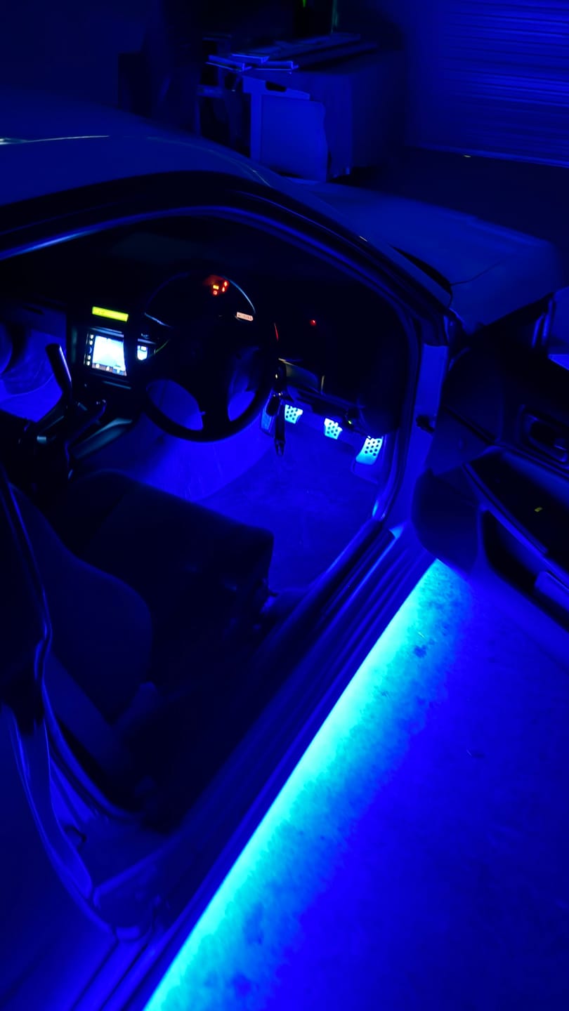 Customer photo review of ELGlow® Universal Car Underglow Kit