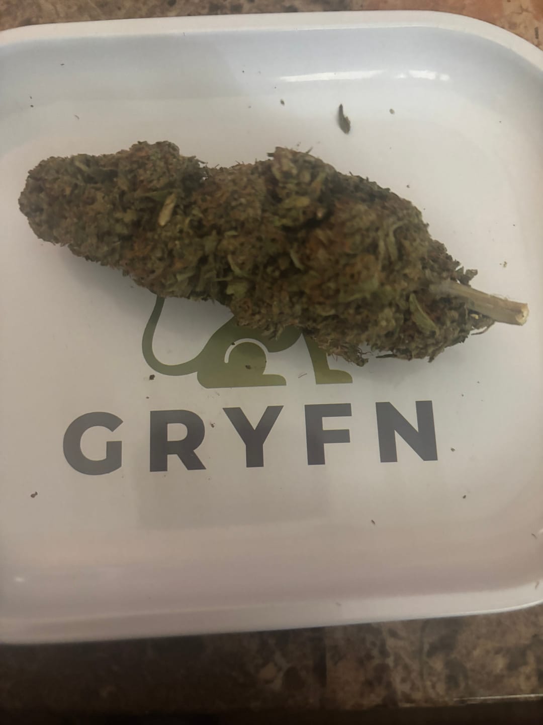 Customer photo review of Sour Tangie THCA Flower
