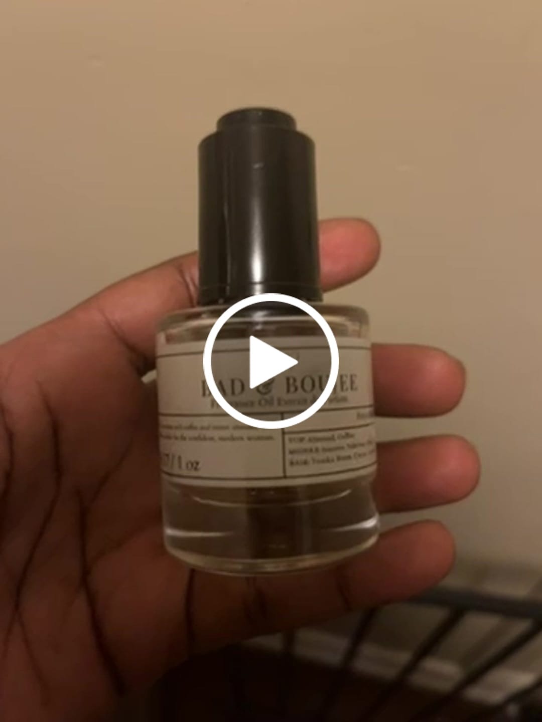 Customer video review of Bad & Boujee - Fragrance Oil Extrait de Parfum