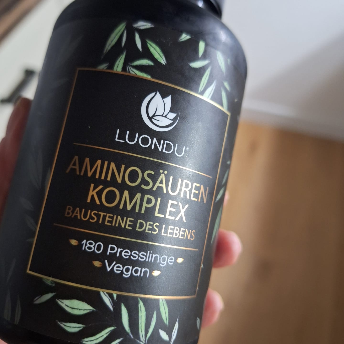 Customer photo review of Luondu Aminosäuren Komplex - 180 Presslinge (MHD 27/02/2026)