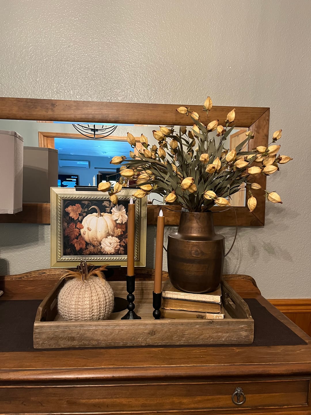 Customer photo review of Golden Wheat Lantern Bud Bush