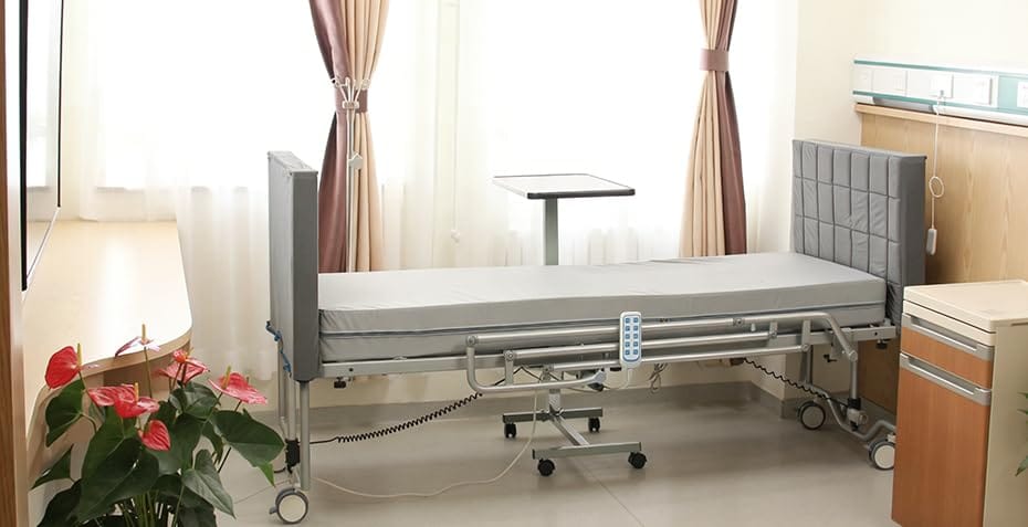 Customer photo review of SLD-A51-425(A2) 5-Function Full Electric Ultra Low Hospital Medical Bed