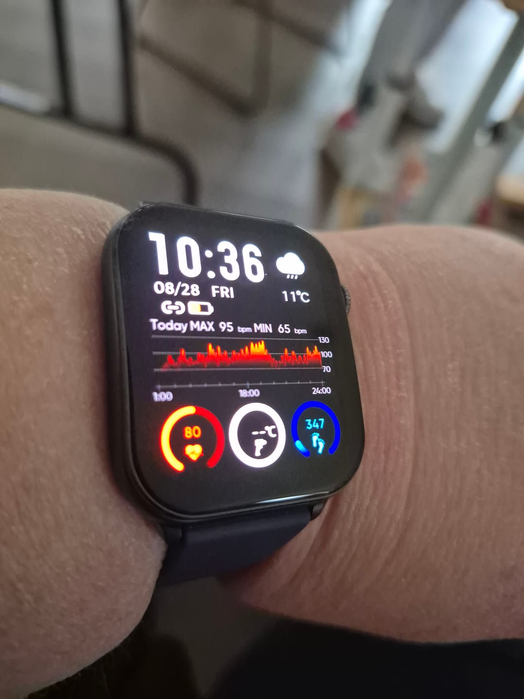 Customer photo review of Gard Pro Health Smartwatch 3
