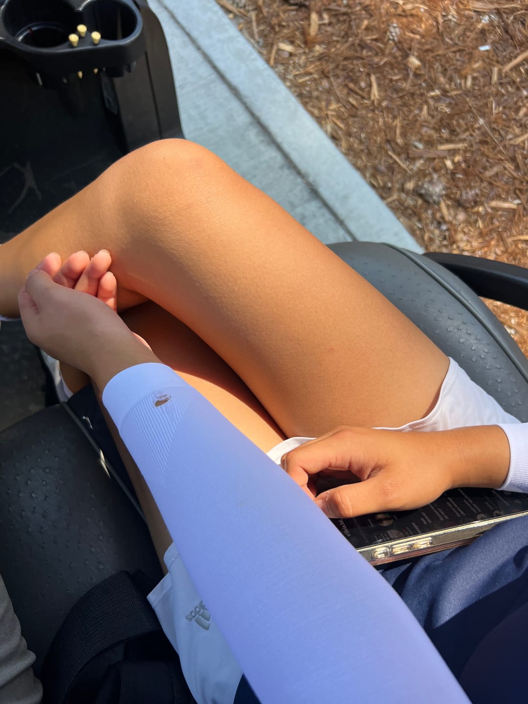 Customer photo review of 3x Pack – Kids Cool Sleeves