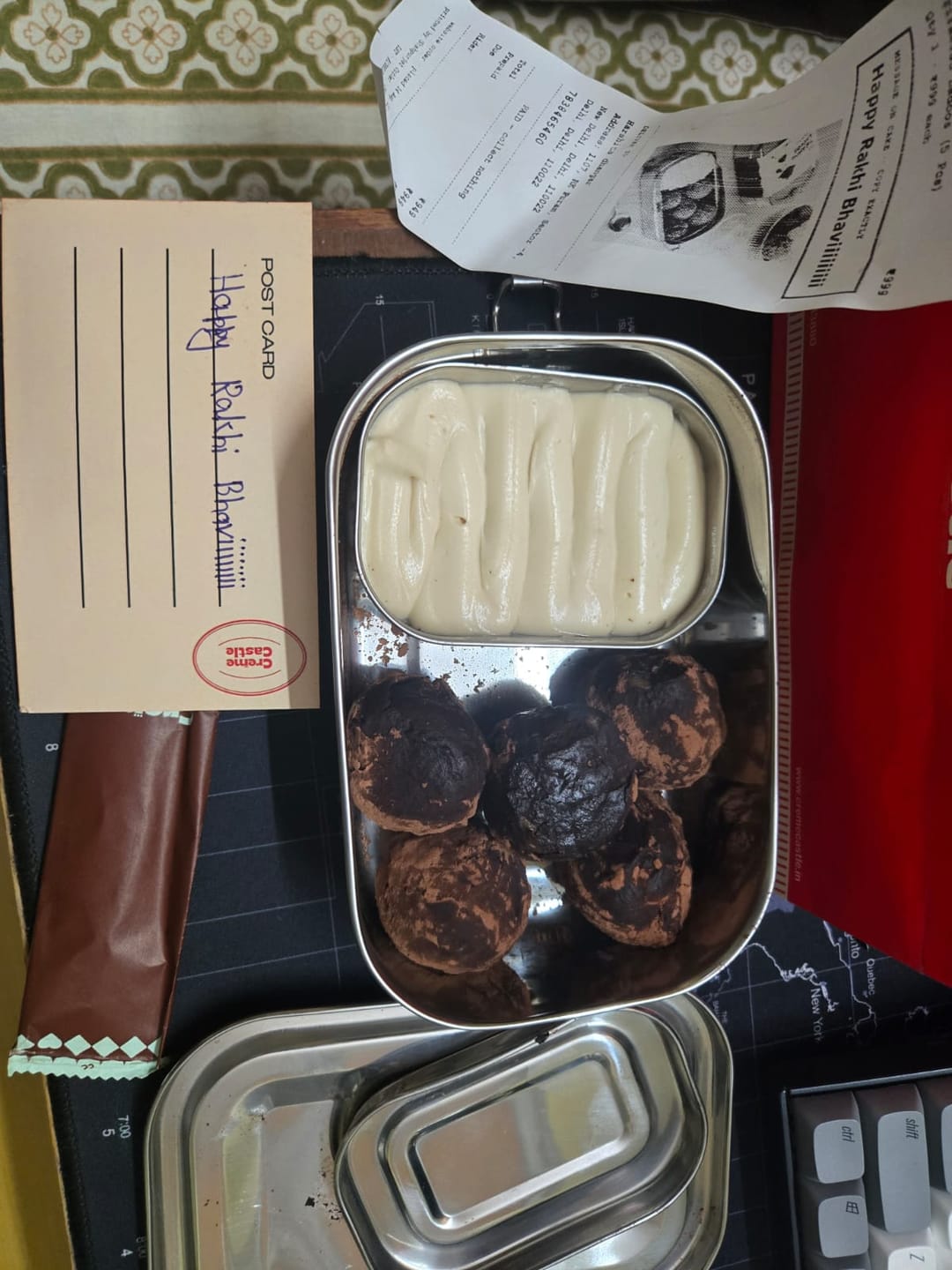 Customer photo review of Tiramisu Ladoos (5 Pcs)