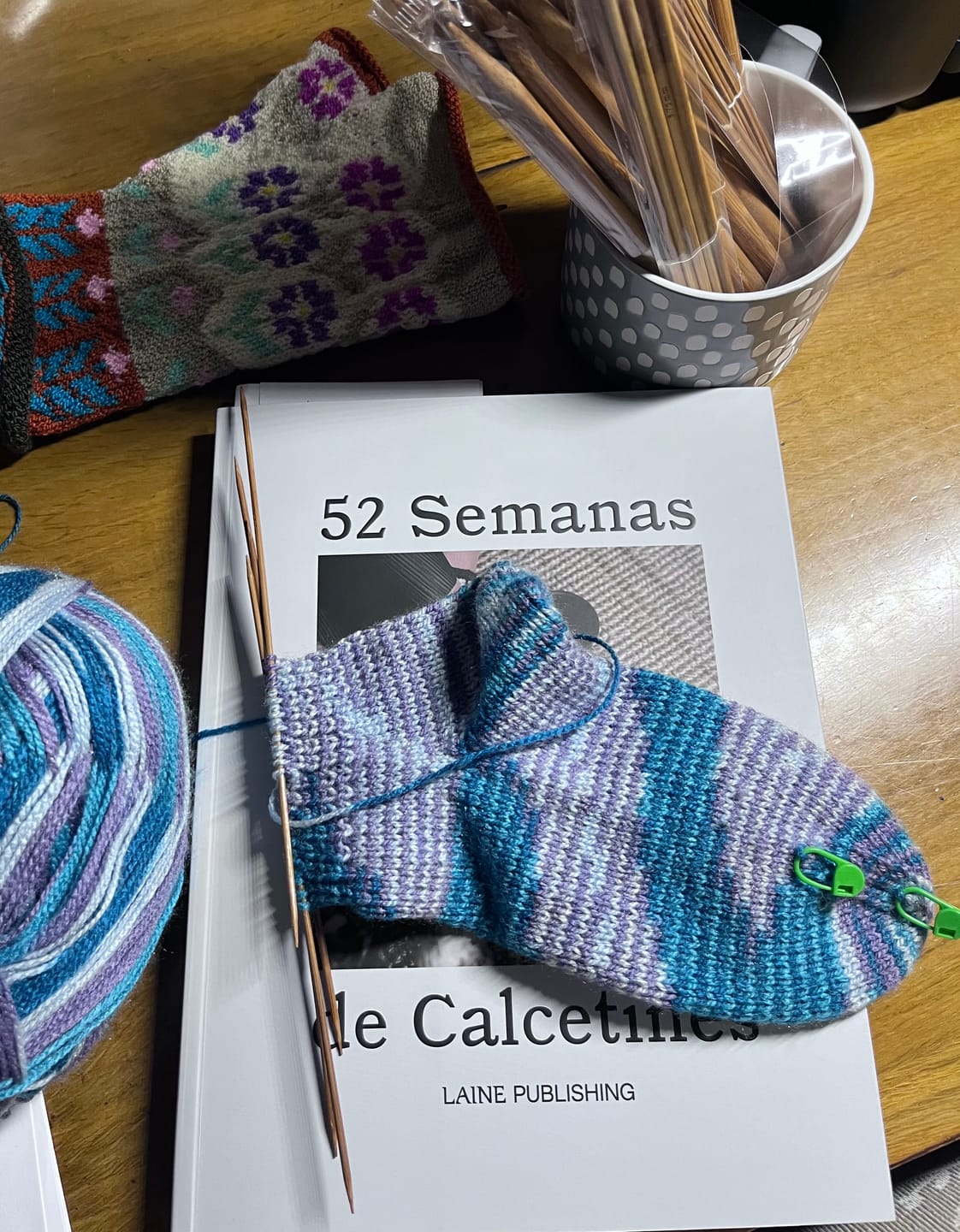 Customer photo review of Libro "52 Semanas de Calcetines"  (Español)