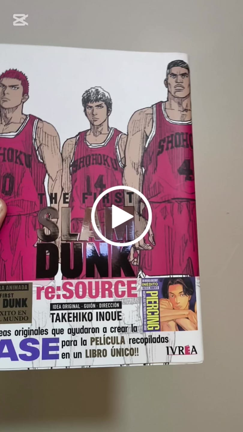 Customer video review of THE FIRST SLAM DUNK RE:SOURCE Libro Oficial