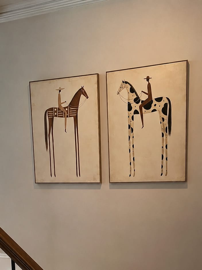 Customer photo review of Vintage Americana Art｜Prairie Pair