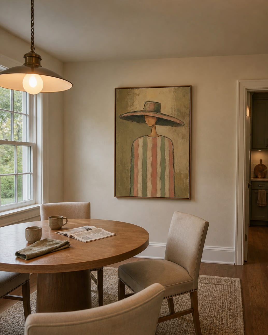 Customer photo review of Vintage Americana Art｜Pastel Stillness