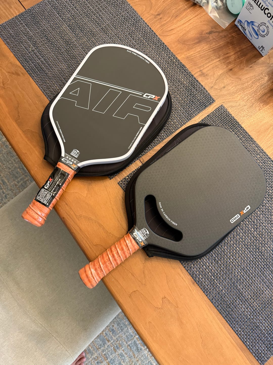 Customer photo review of CPX Mystery Pickleball Paddle