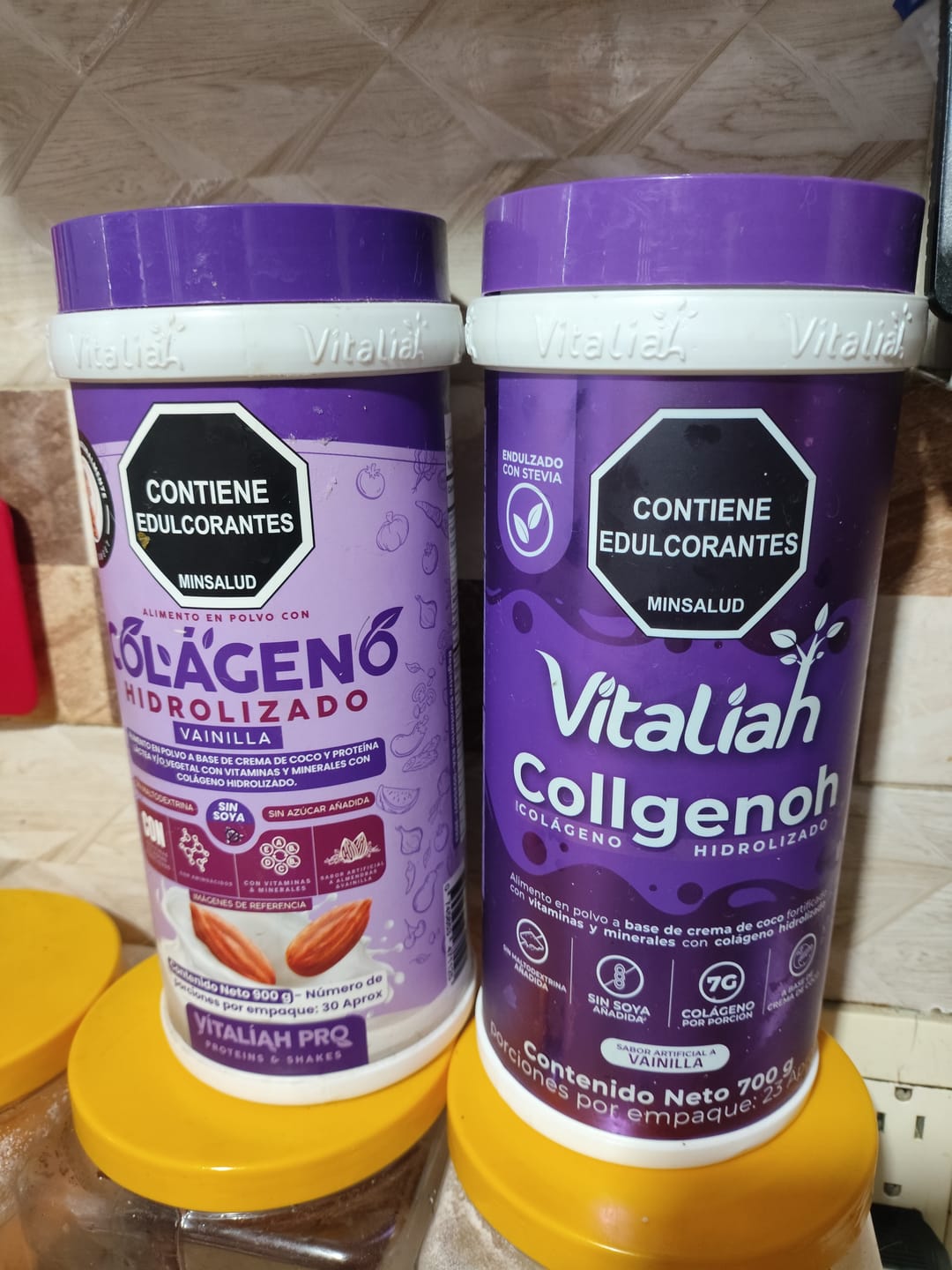 Customer photo review of Batido con Colágeno Hidrolizado sabor Vainilla y Coco - 700g