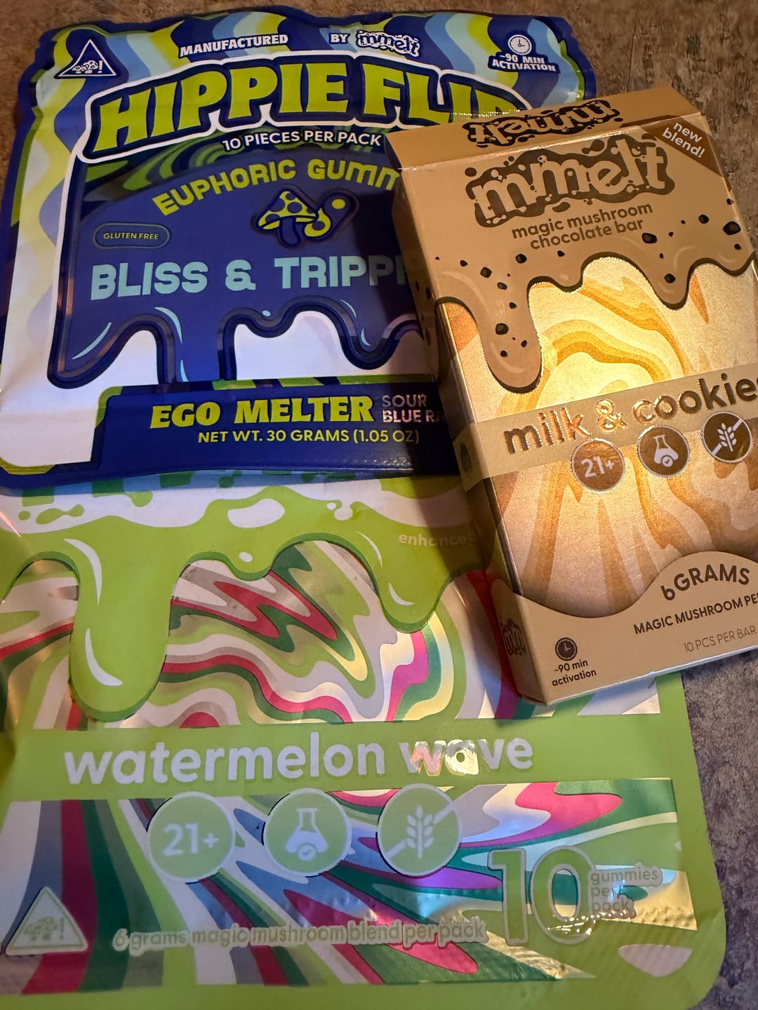 Customer photo review of Mushroom Gummies
