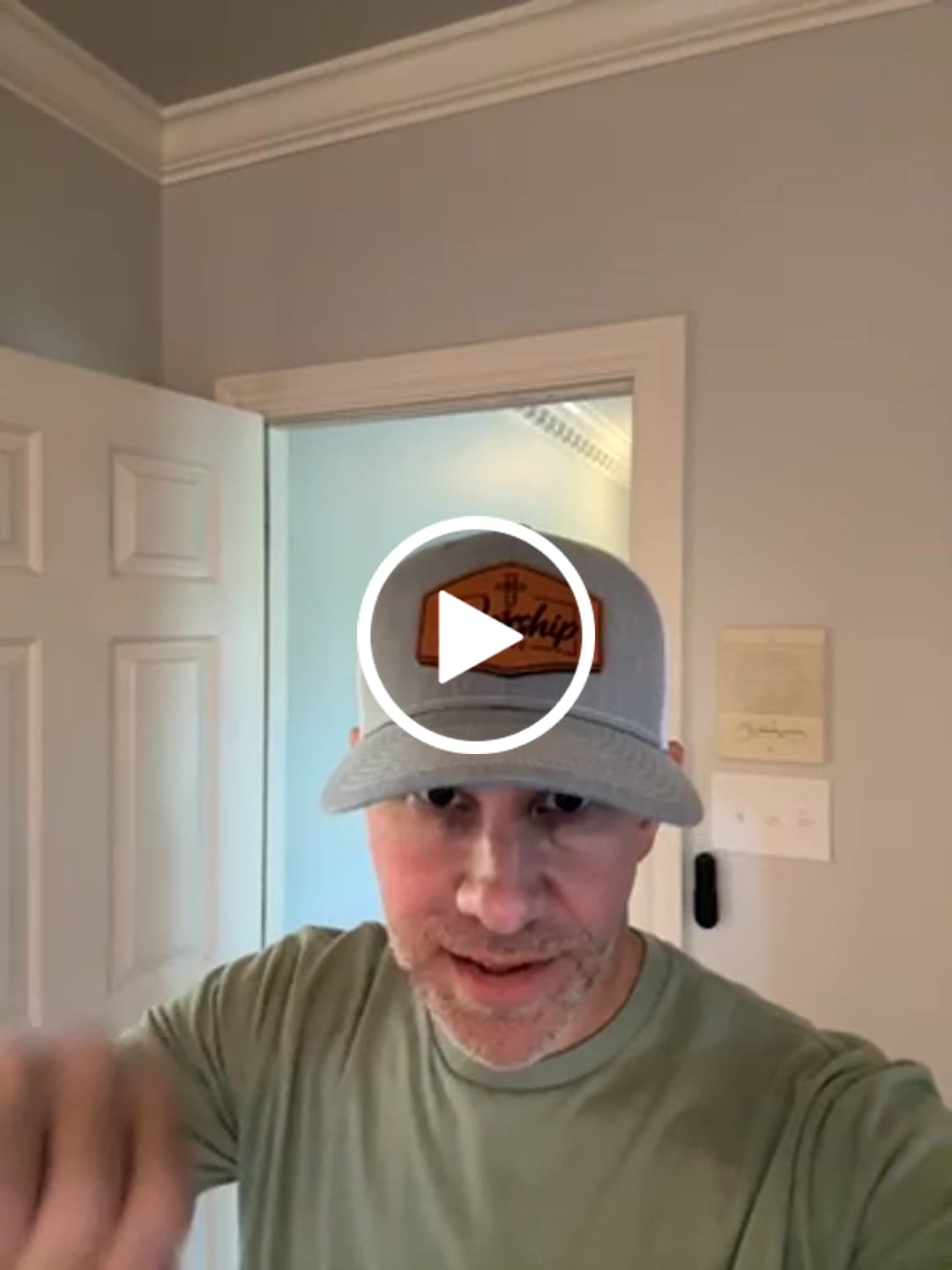 Customer video review of Premium Custom Leather Patch Hats (Wholesale)