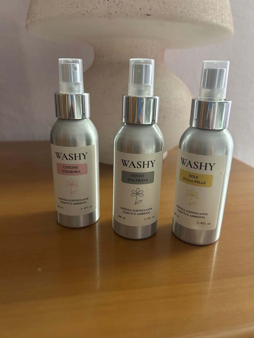 Customer photo review of LA TRILOGIA ESSENZA IGIENIZZANTE 100 ML