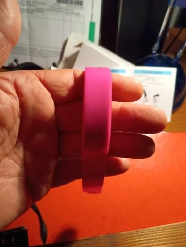 Customer photo review of Silent Vibrating Alarm Watch | Nivox Nudge