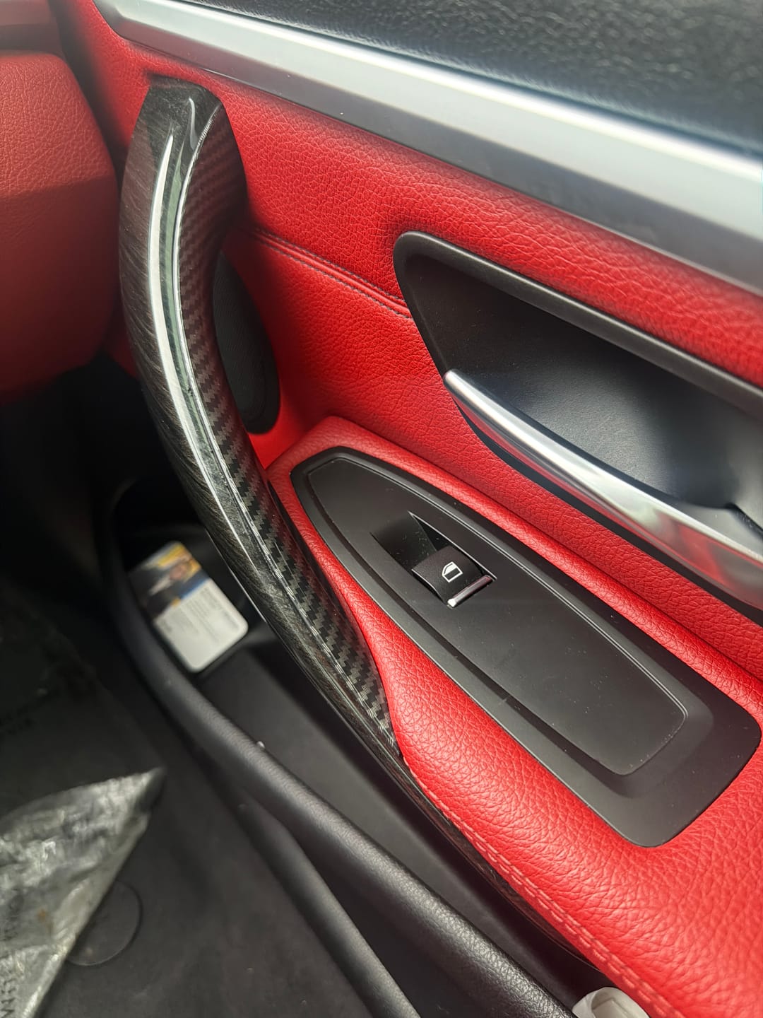 Customer photo review of Interior Door Handle Covers for BMW 3 & 4 Series – Fix Sticky Handles, No Disassembly | 2-Piece Set