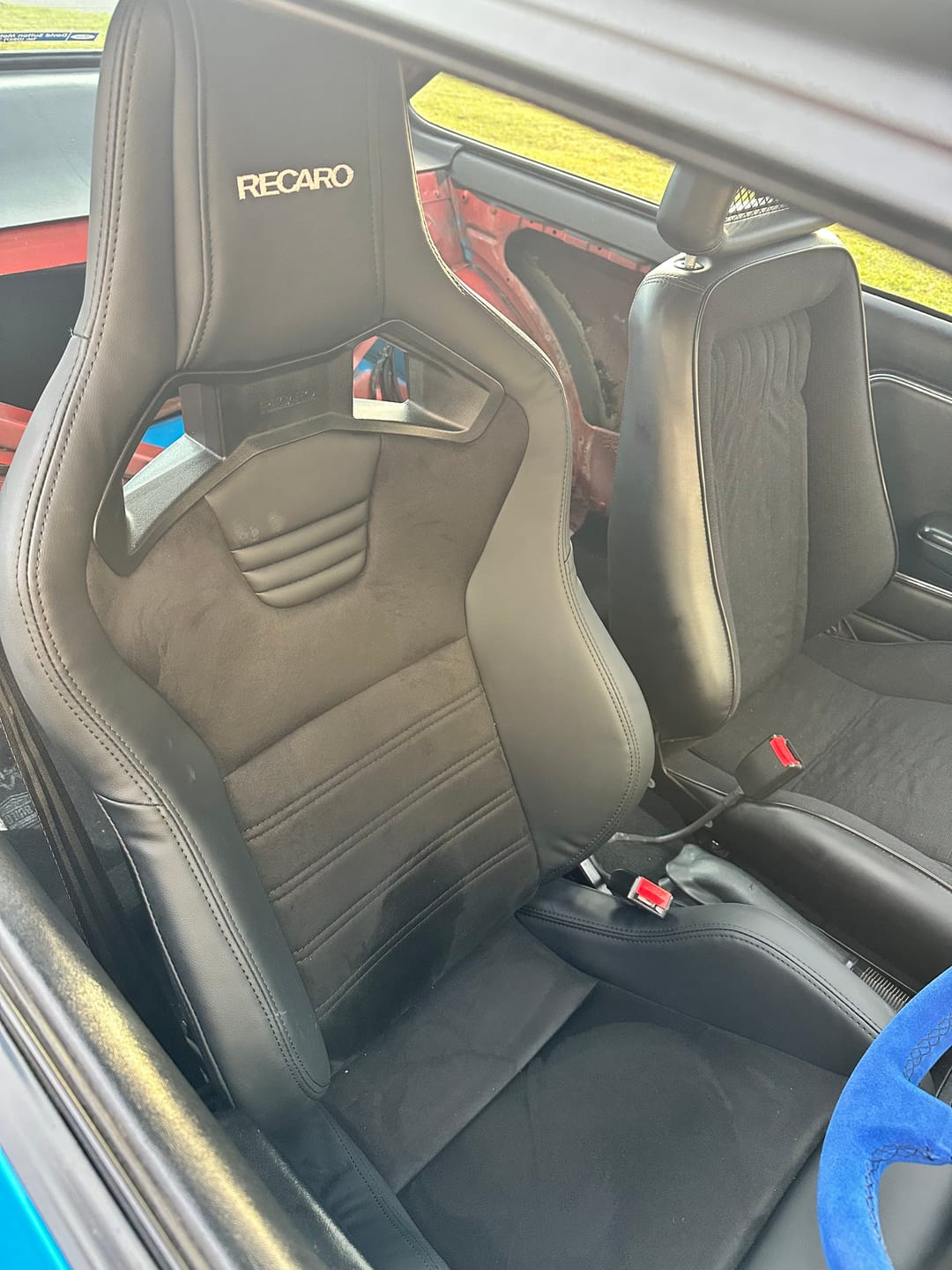 Customer photo review of Recaro CS Sportster Style Recliner Seat - ADR Approved