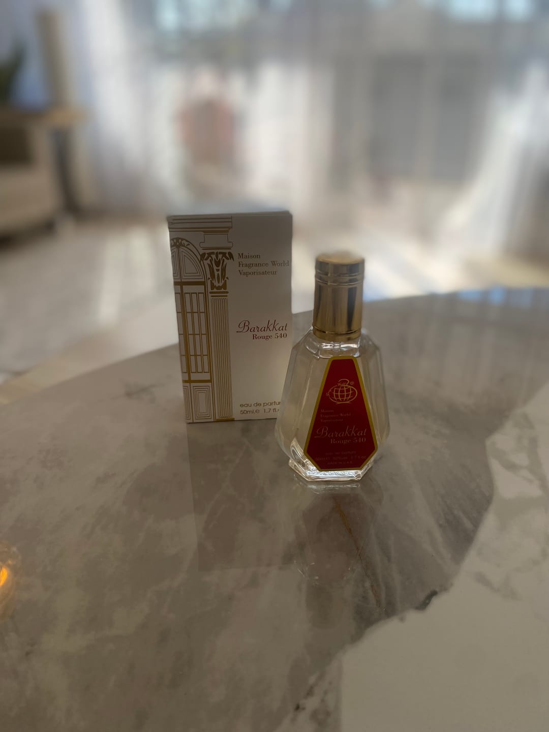 Customer photo review of Barakkat Rouge 540 EDP 50ml