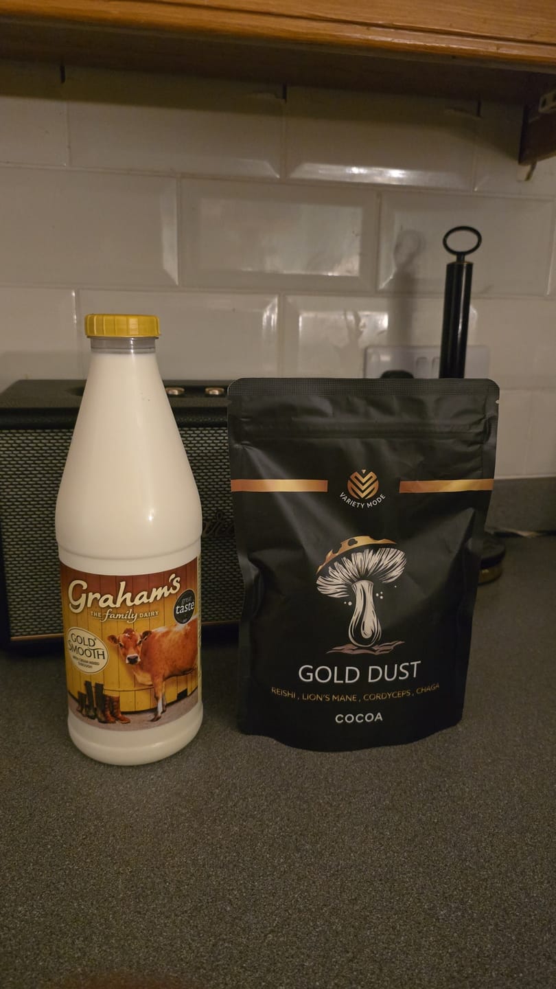 Customer photo review of Gold Dust - Cocoa.