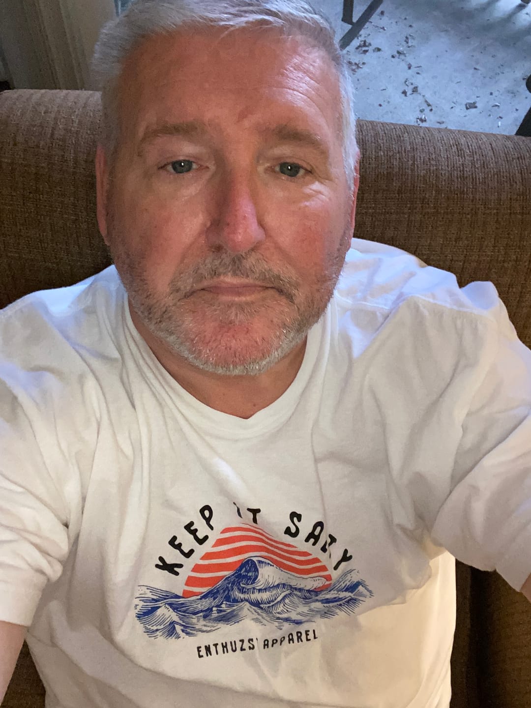 Customer photo review of SALTY TEE