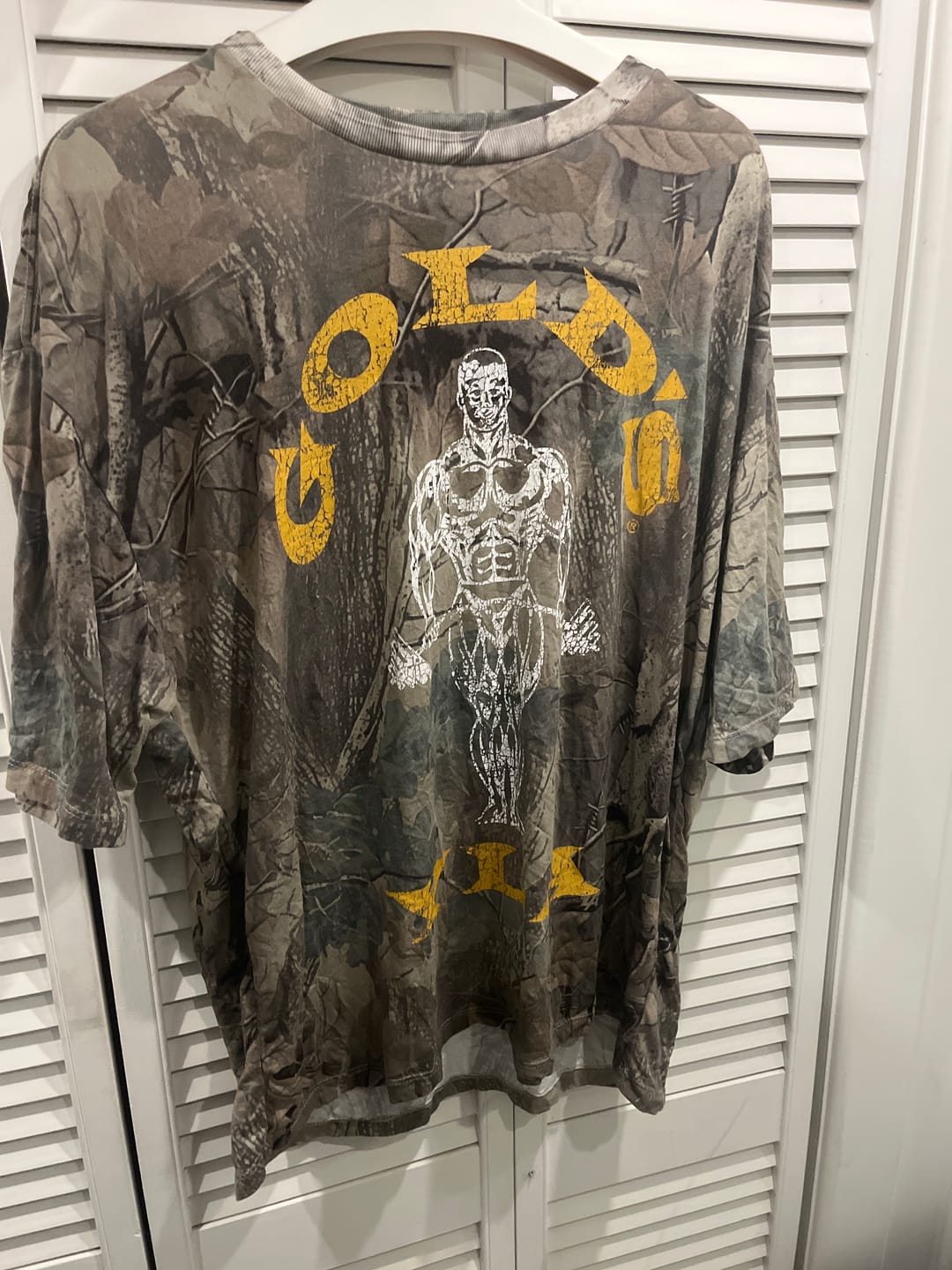 Customer photo review of 4213 - Gold's Iron Legacy Icon Tees