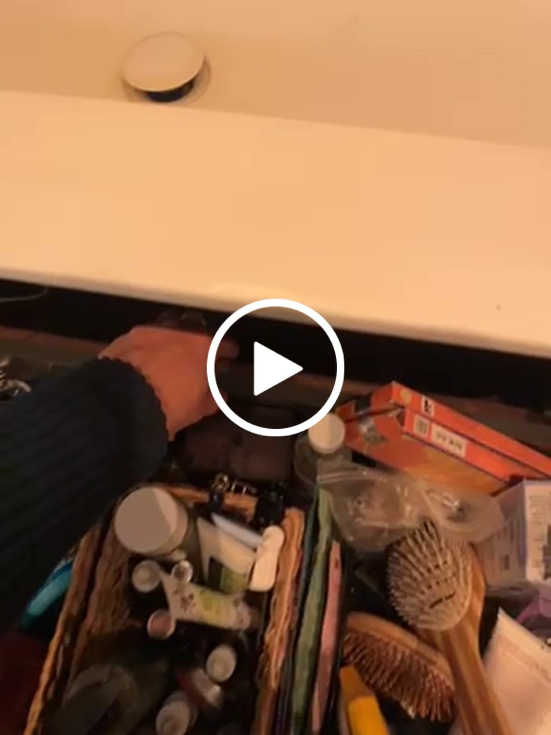 Customer video review of Push-up oppbevaringsboks sort