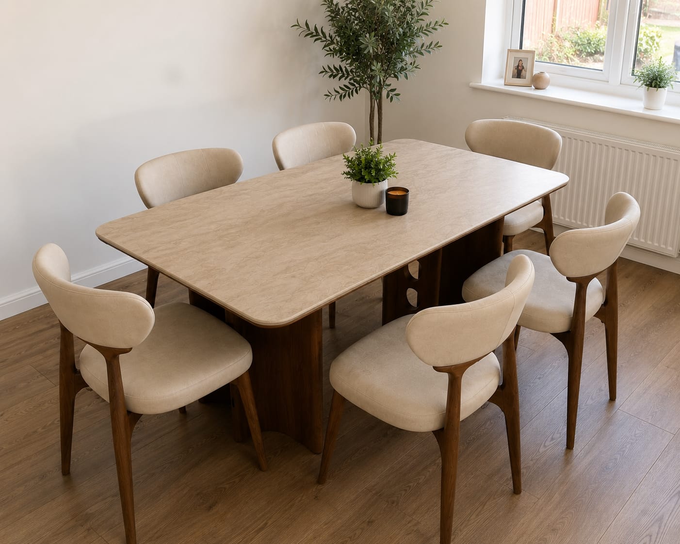 Customer photo review of Marlborough Dining Table