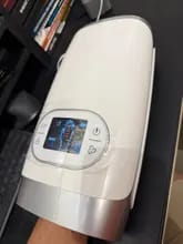 Customer photo review of "Premium Cordless Hand Massager with Heat and Compression for Arthritis and Carpal Tunnel”
