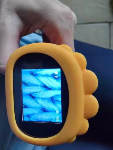 Customer photo review of Kit Explorador: Microscopio Infantil Portable Digital HD + Guía de Crianza Digital 🔬✨