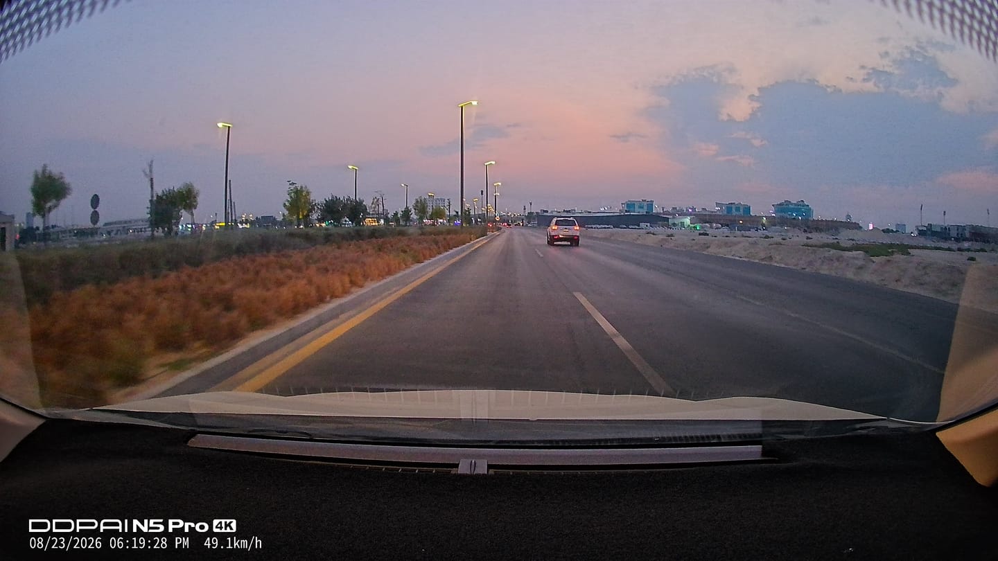 Customer photo review of N5 Pro 4K + 2K Dash Cam