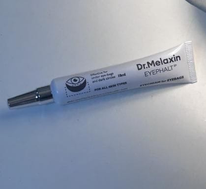 Customer photo review of Eyephalt Eyebag Cream