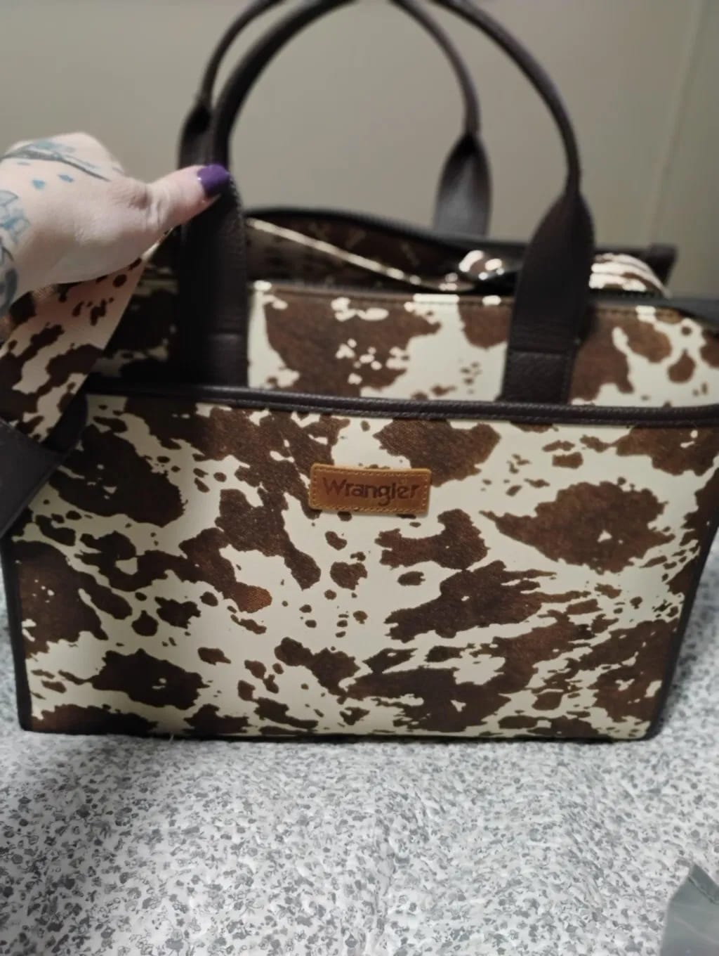 Customer photo review of Wrangler Laptop Tote Bag