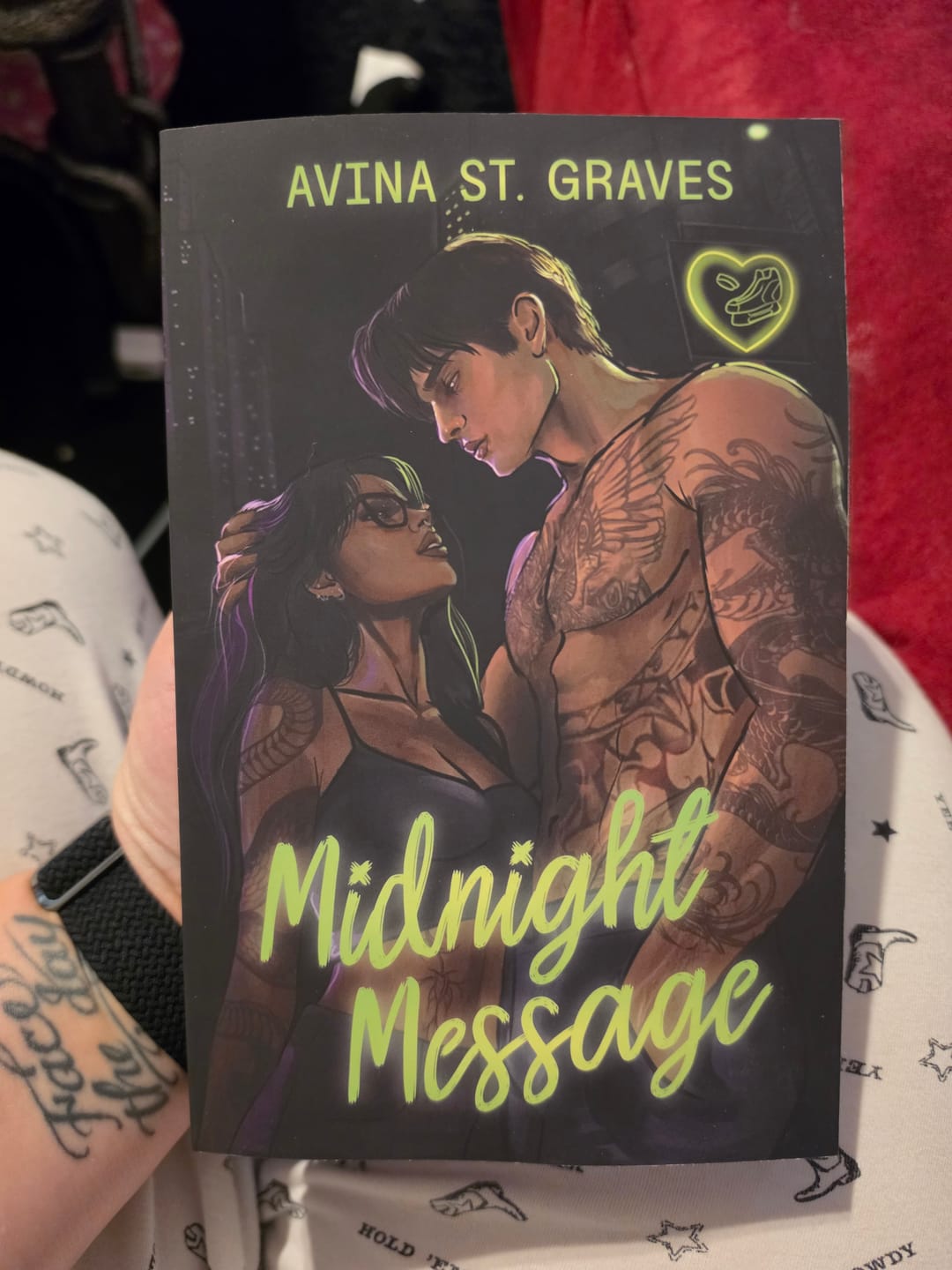 Customer photo review of good girl book club subscription