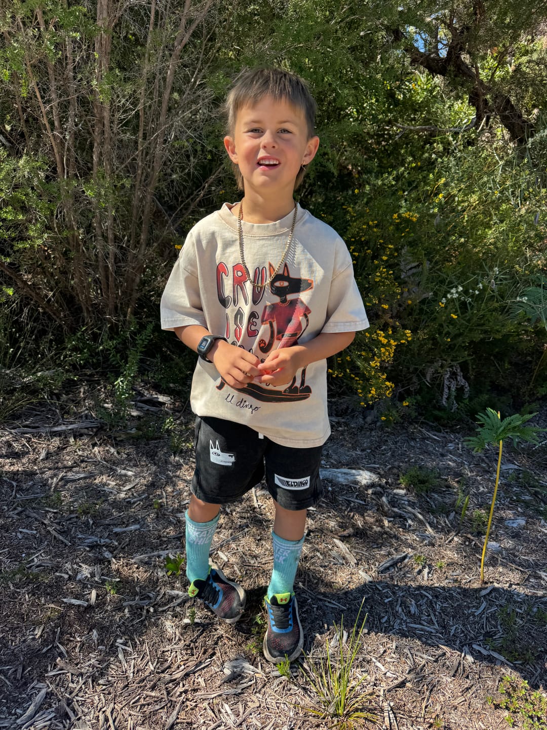 Customer photo review of Groms Cruise Control Boxy Tee