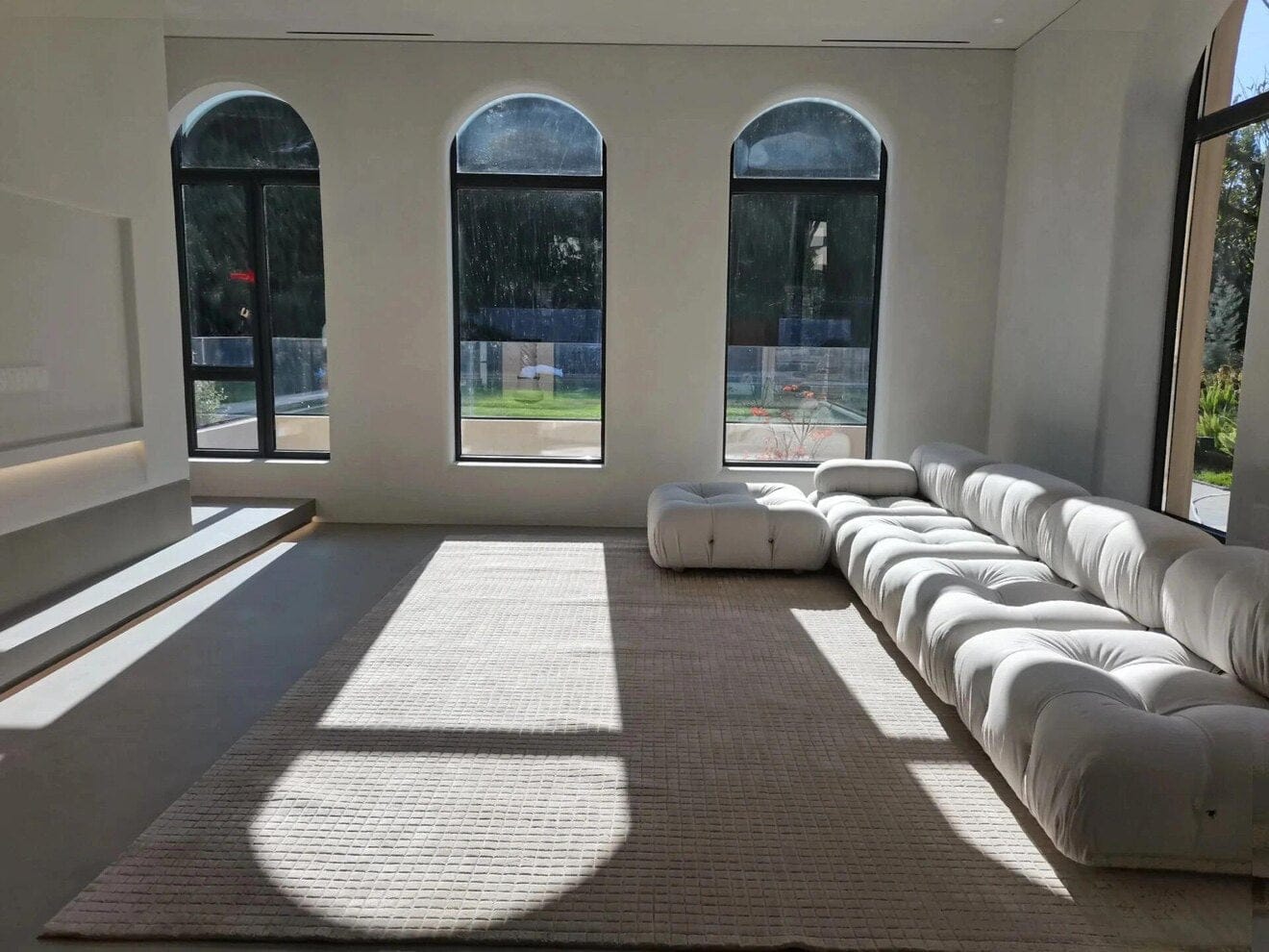 Customer photo review of Hiksnra Sofa Armless Single Module | Vacuum Packed Compression Sofa