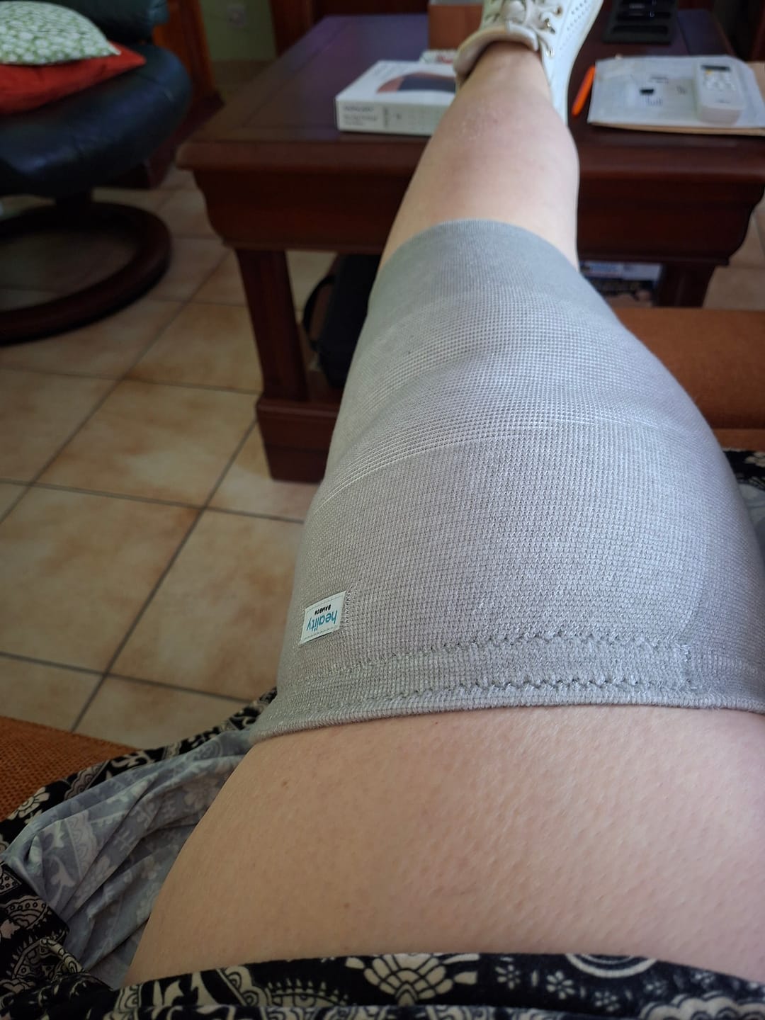 Customer photo review of Genouillère de Compression