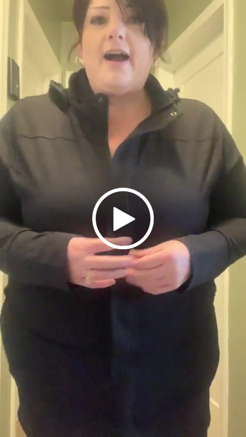 Customer video review of Madison Long Jacket
