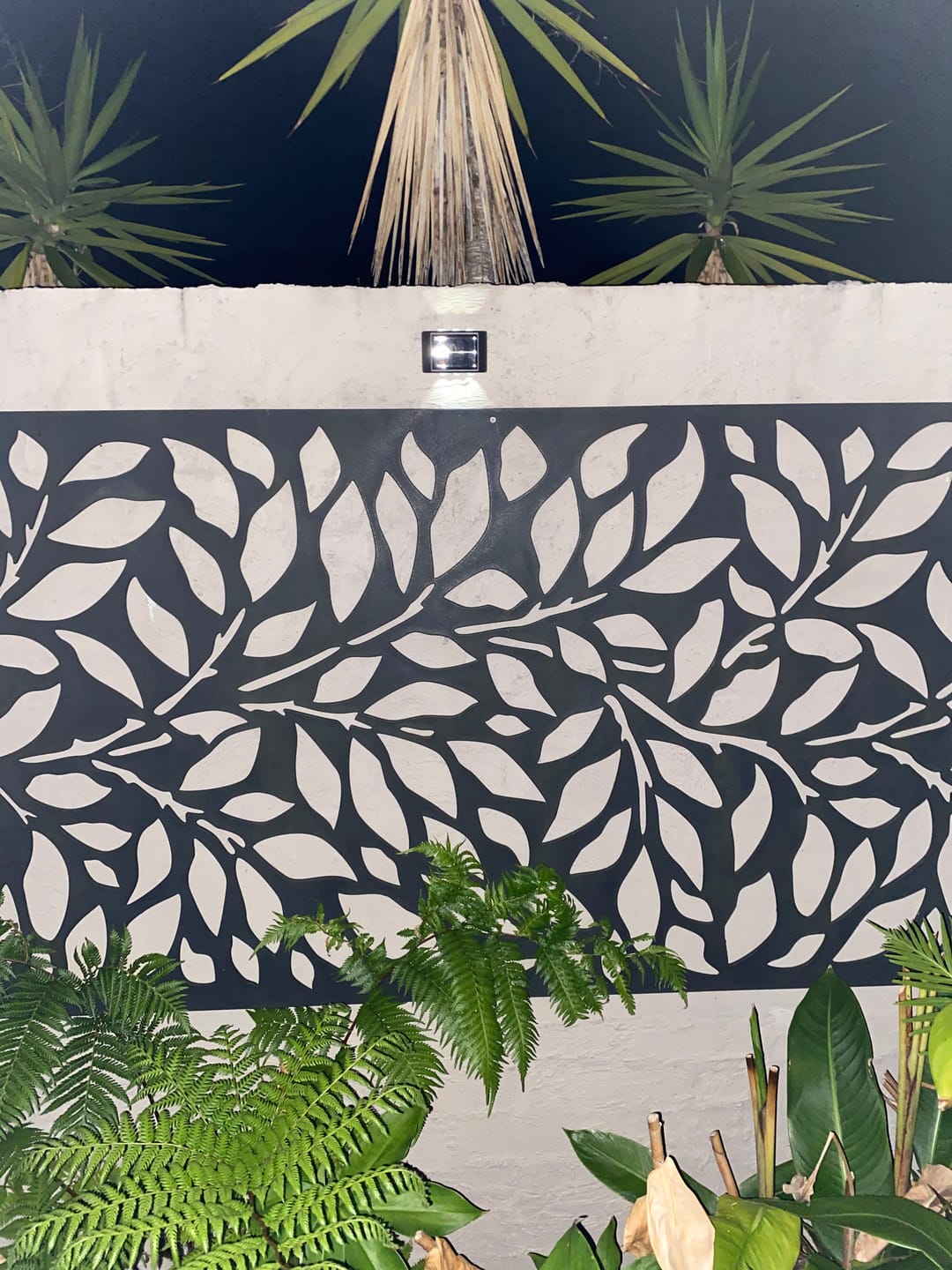 Customer photo review of GardenBrite™ Solar LED Wall Lights
