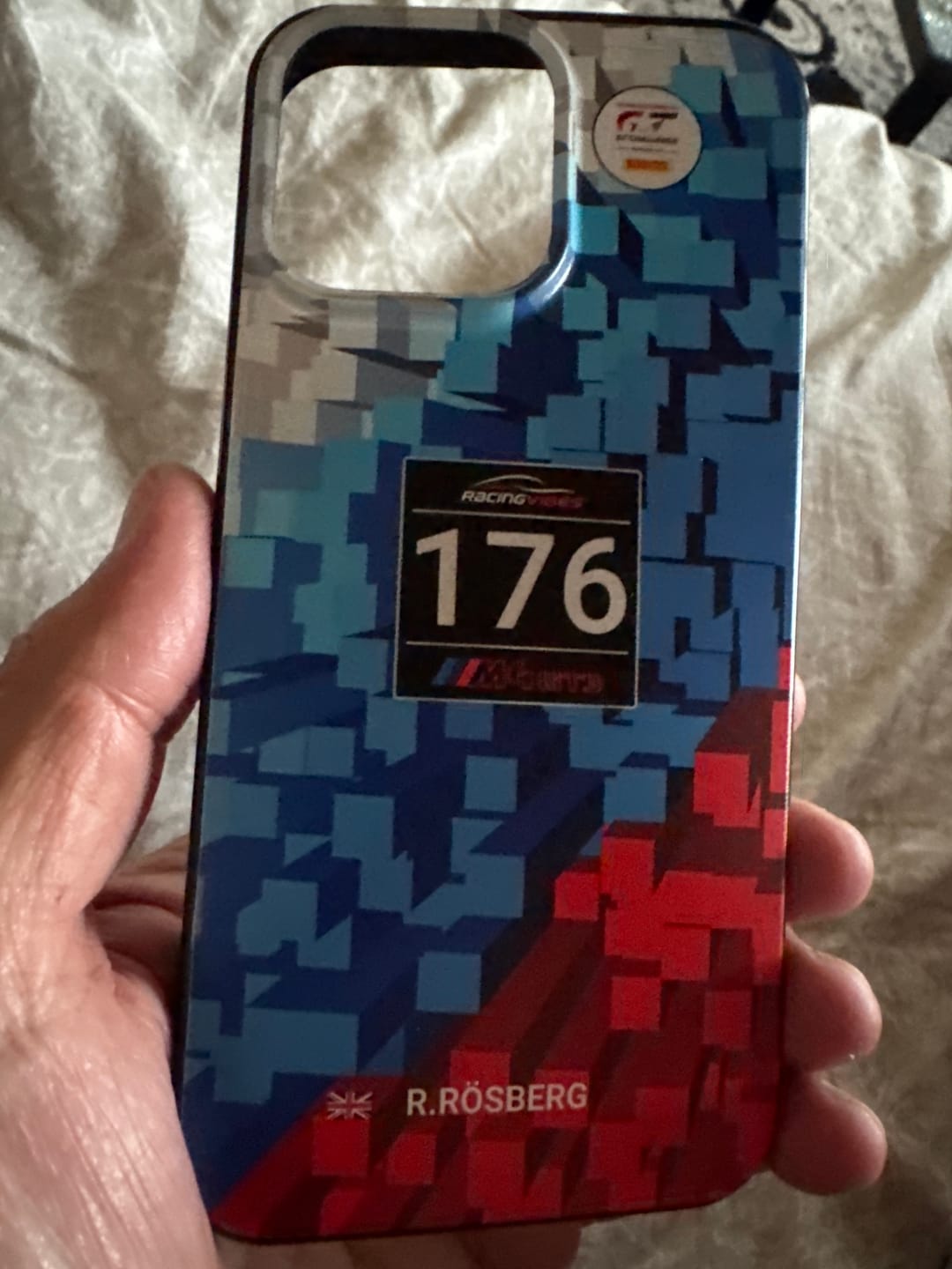 Customer photo review of M4 GT3 EVO 2025 Launch Livery - Individuelle Handyhülle für iPhone