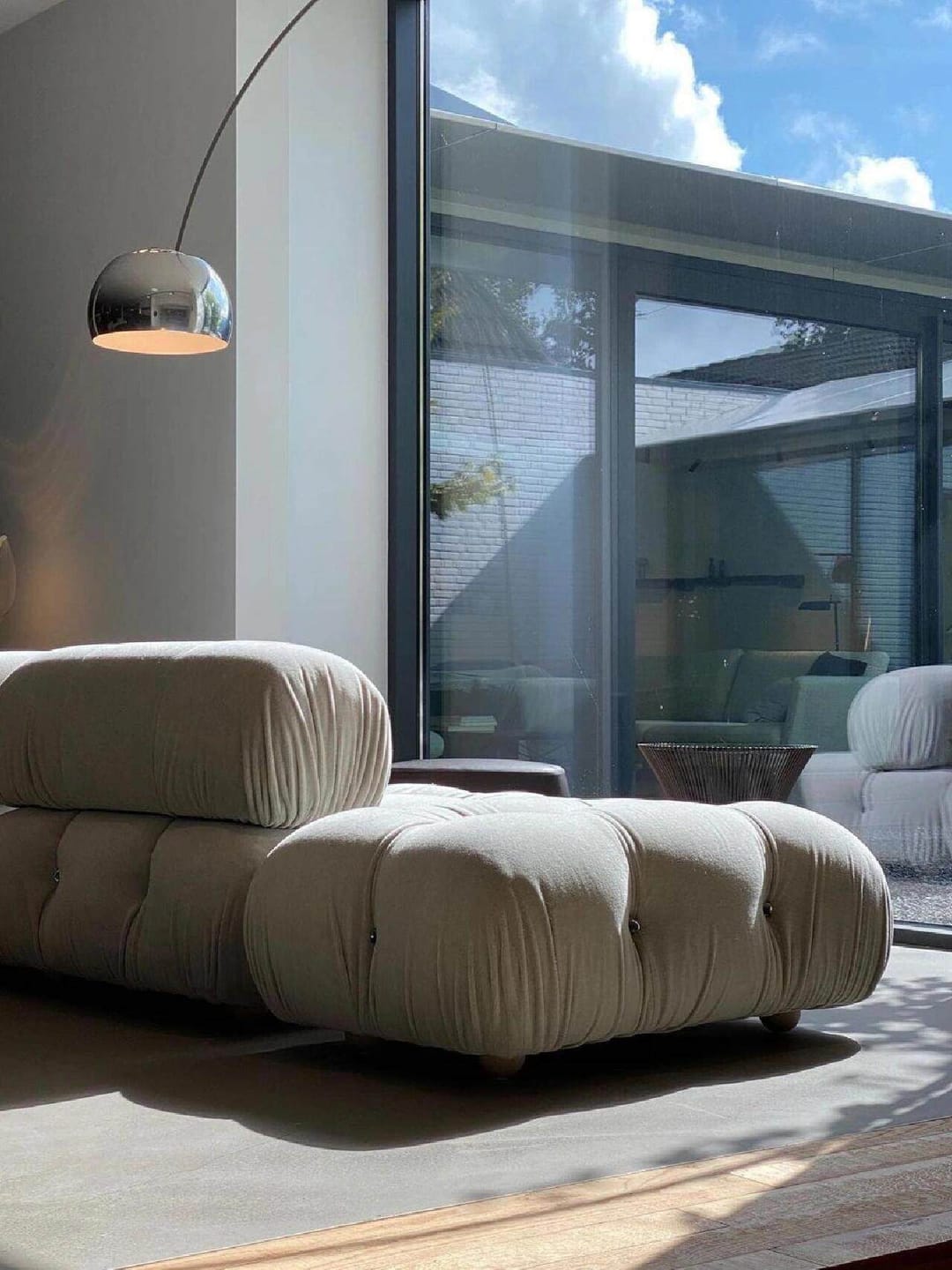 Customer photo review of Hiksnra Sofa Armless Single Module | Vacuum Packed Compression Sofa