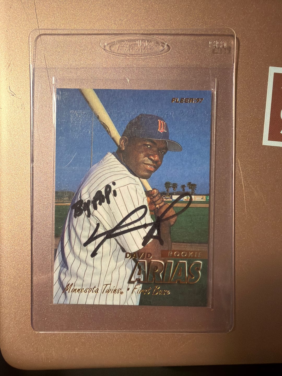 Customer photo review of David Ortiz Autograph Signing